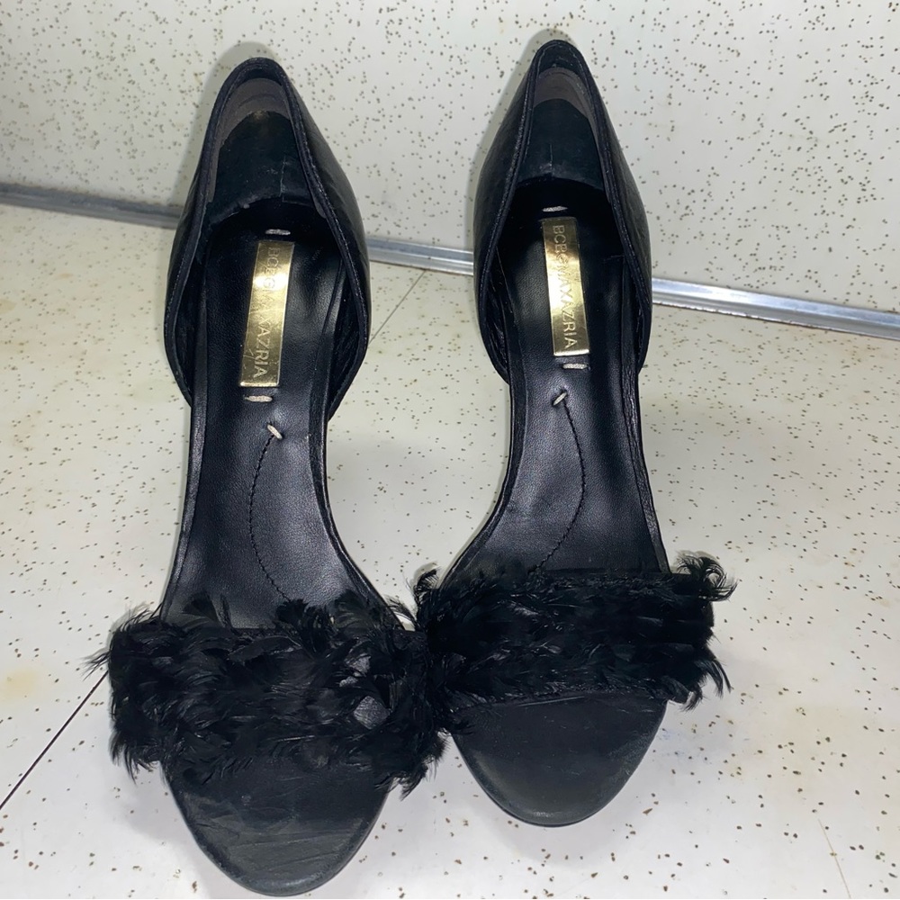 BCBG Maxazria Ma-Divina leather heels